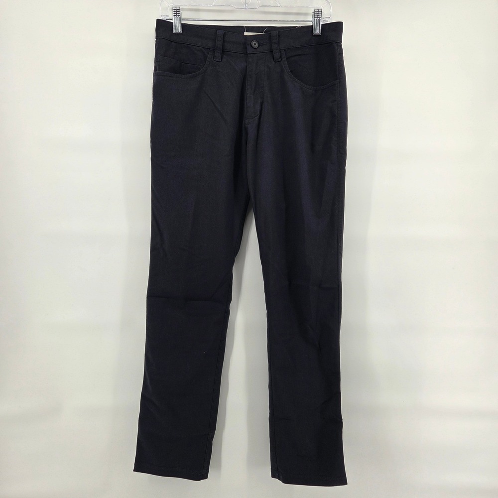 Tasc Performance Men's Tailored Pants Size 30 Navy Bamboo‎ Viscose Blend